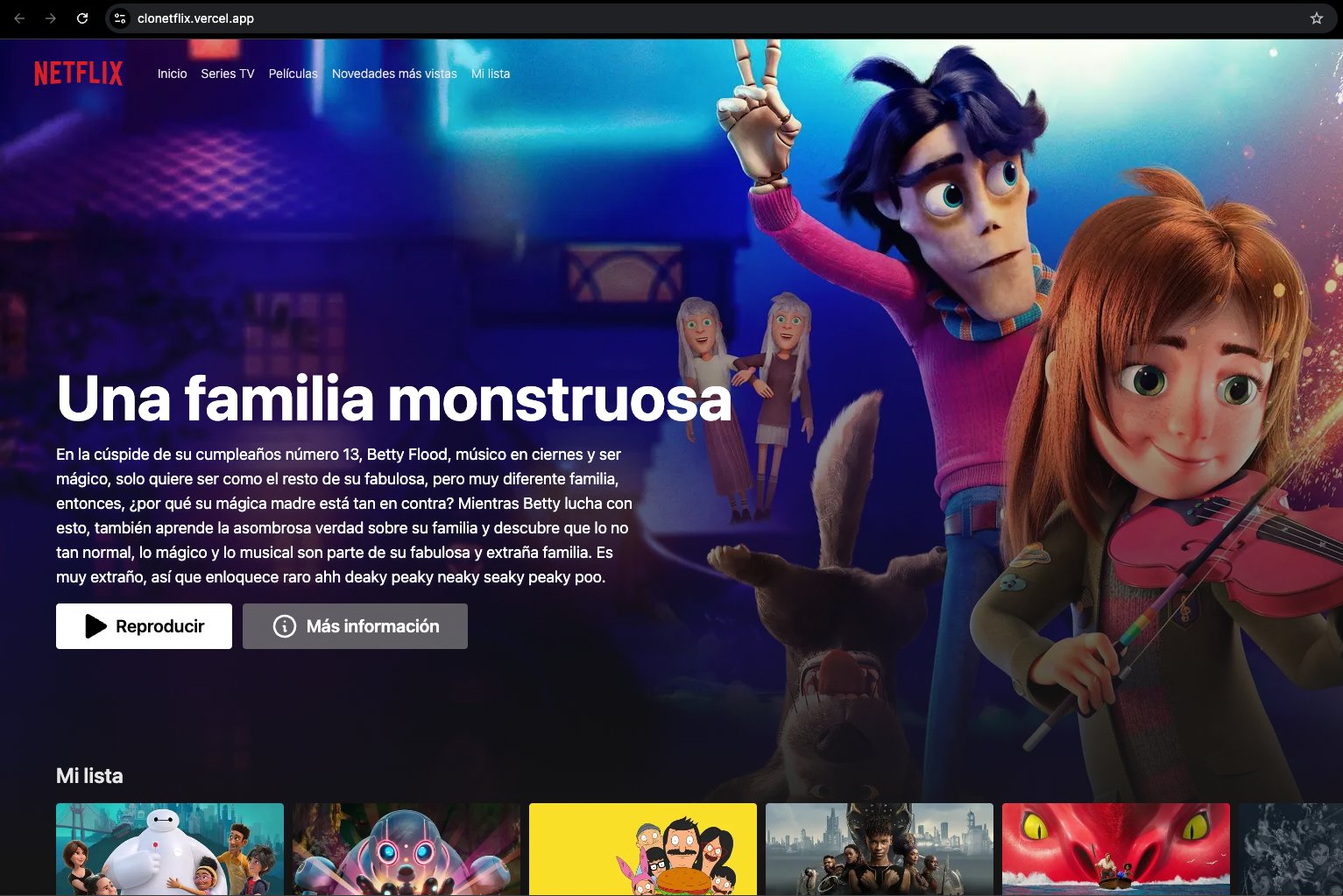 Website Development sample